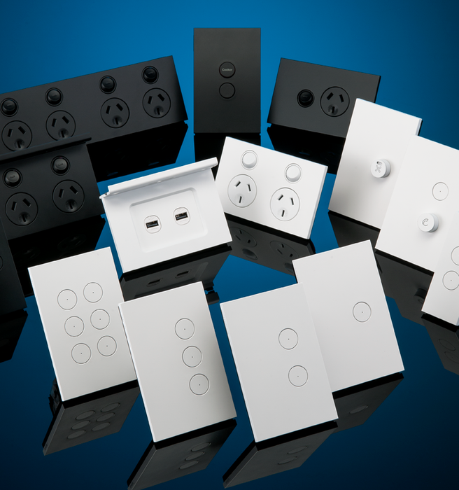 Clipsal Schneider C-Bus Saturn Zen home automation wall switches and matching accessories brochure (1.10MB pdf).